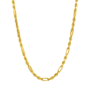 アクセサリー 14K Gold Figaro Chain BELIEVER JEWELRY 14K Gold Figaro Chain BELIEVER JEWELRY 14K Gold Plated