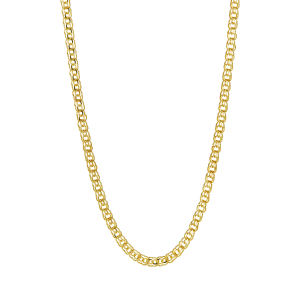 14K Gold Tri Color 5mm 24-Inch Valentino Chain