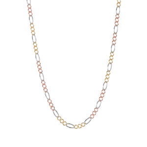 アクセサリー 14K Gold Figaro Chain BELIEVER JEWELRY Amazon.com: Real 14kt Yellow Gold 7mm Flat Figaro Chain; 24 inch