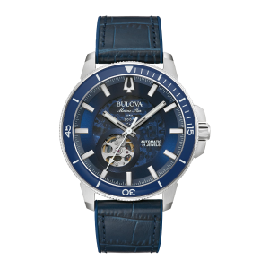 Bulova Modern Rose Gold Tone Black Dial Men's Watch - 97C112