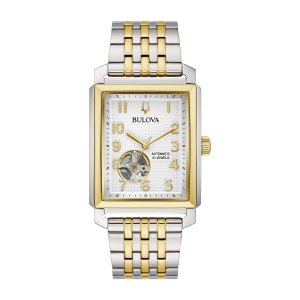 Bulova Blue and Yellow Gold-Tone Marine Star Collection