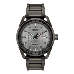 Citizen Axiom Black Stainless Steel Diamond Men's Watch - AU1065-58G