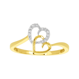 frank and easy k10×sv heart ring 9号 frank and easy × Steven Alan＞10K GOLD RING3/リング（リング