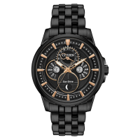 Citizen Calendrier Moonphase Black Men's Watch - BU0057-54E