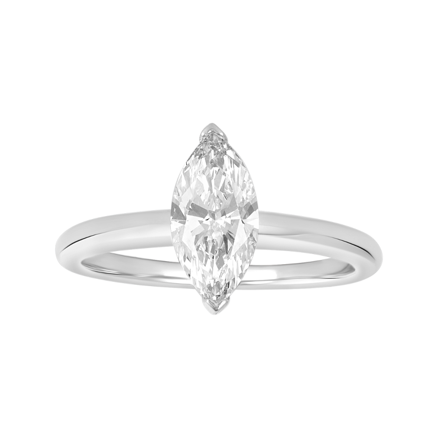 slim fit dress slacks Adaline Diamond Engagement Ring -14k White Gold 2 Carat main image 0