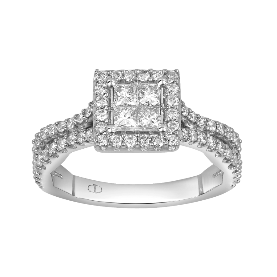 slim fit dress slacks 2.29ct Diamond Dress Ring in 18ct White Gold
