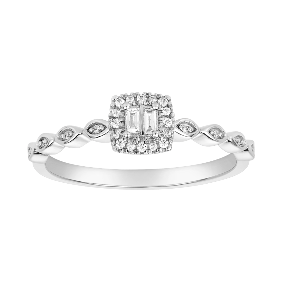 diamond promise ring for holiday gift