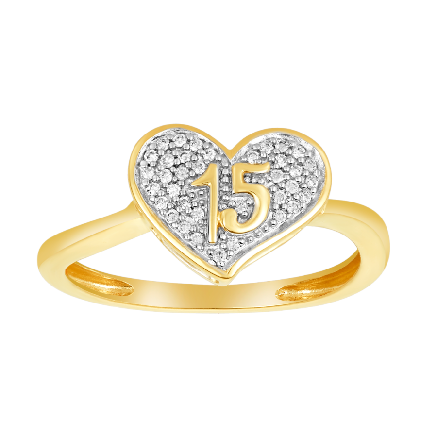 オジュール【odul】 heart 4 u ring #15