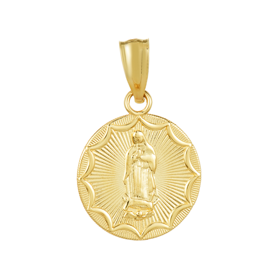 14k gold gold necklace guadalupe