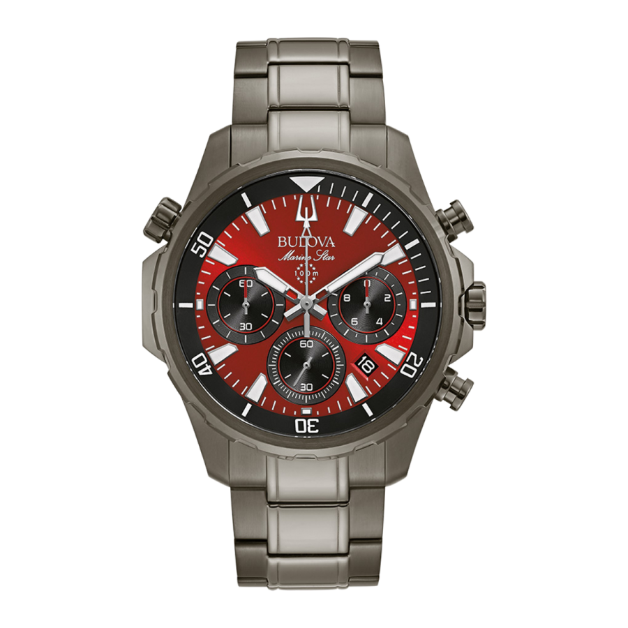 Bulova Marine Star Men's Watch 98B350