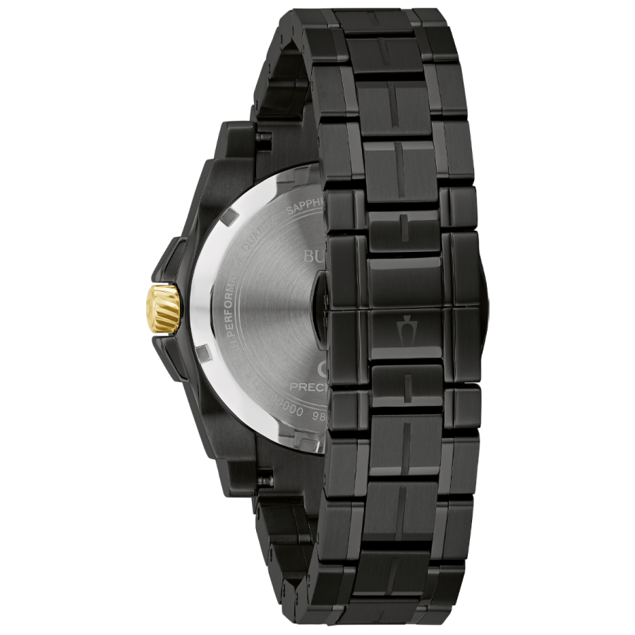 Bulova Precisionist Black Icon Men's Watch - 98B408