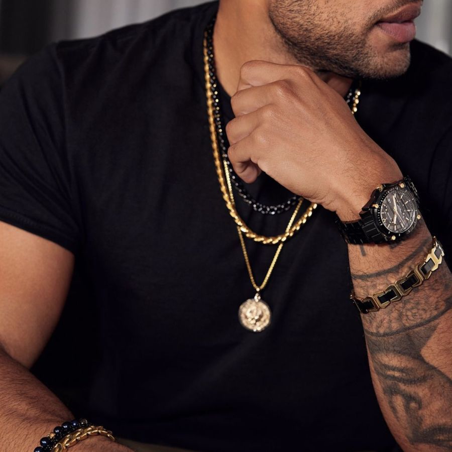 Bulova Precisionist 時計 黒/金 300m防水 Amazon.com: Bulova Men's Icon High Performance Quartz Black