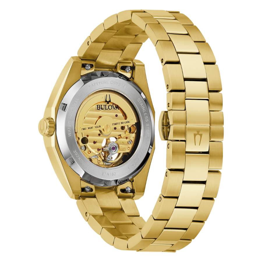 Bulova Surveyor Gold Tone Men's Watch - 97A182