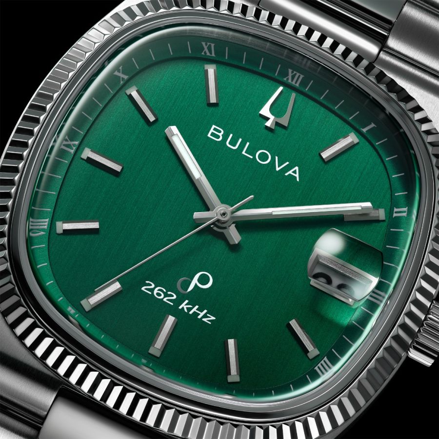 Bulova Seville Green Dial Men's Watch 96B439