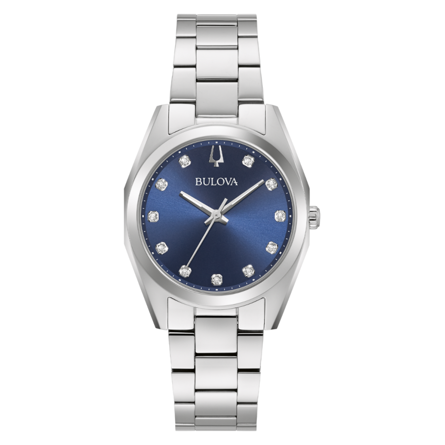 Bulova Surveyor Blue Dial Women's Watch - 96P229