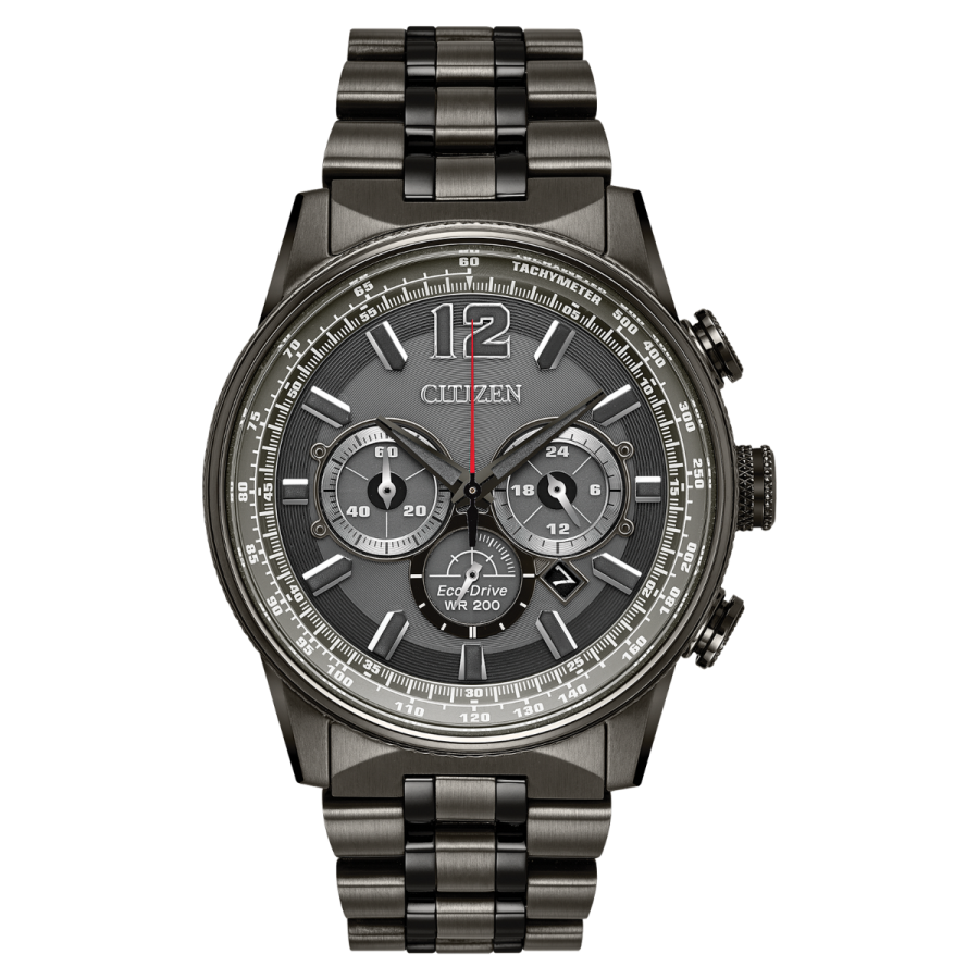 Citizen Nighthawk Charcoal Grey Men's Watch - CA4377-53H