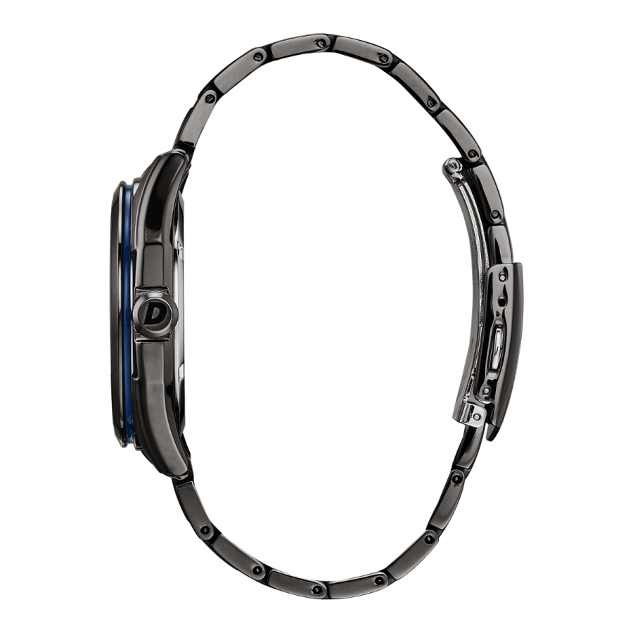 Citizen Weekender Blue Dial Gunmetal Bracelet Men's Watch - AW1147-52L