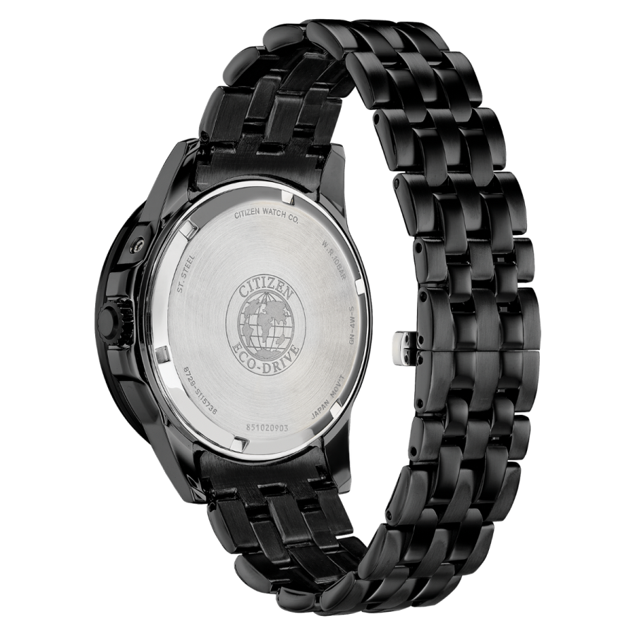 Citizen Calendrier Moonphase Black Men's Watch - BU0057-54E