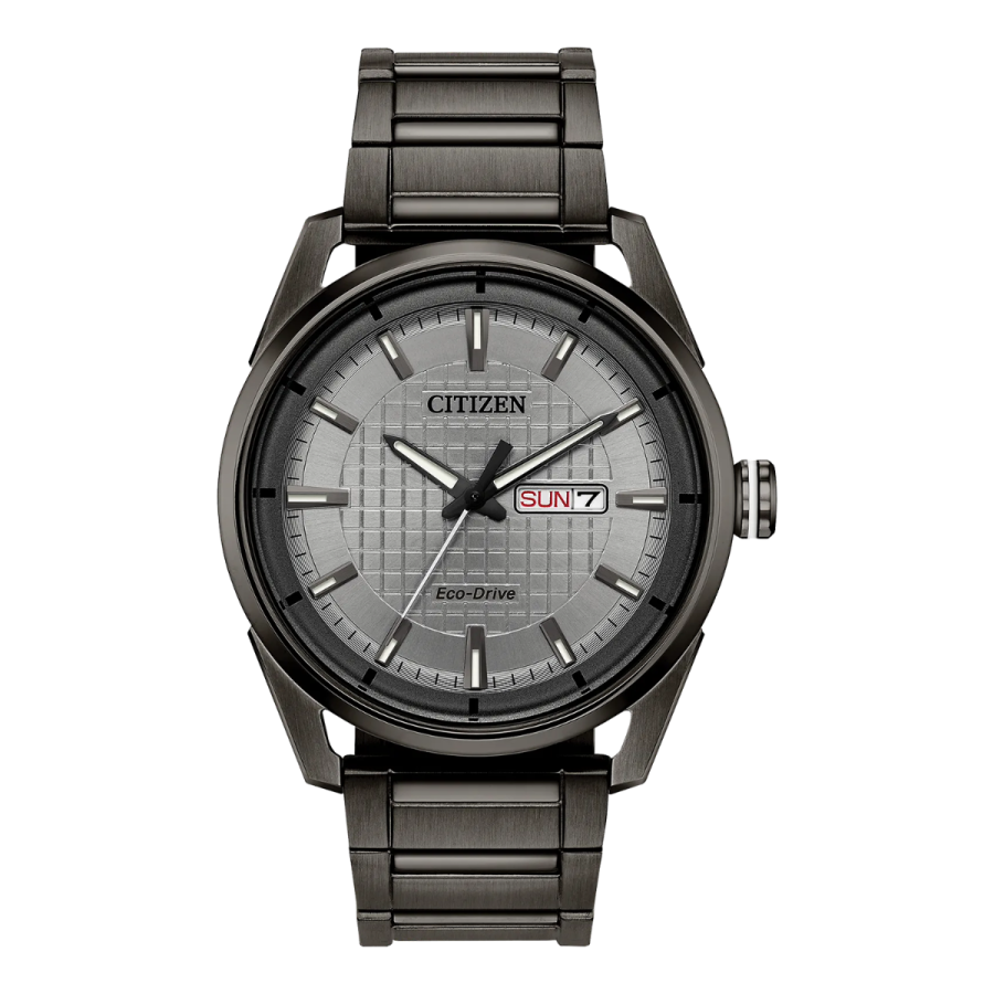 AnneGUCCI ステンレススチール ブラックダイヤル 腕時計 KNIS ニス 日本製 自動巻き 腕時計 メンズ アベンチュリンダイヤル