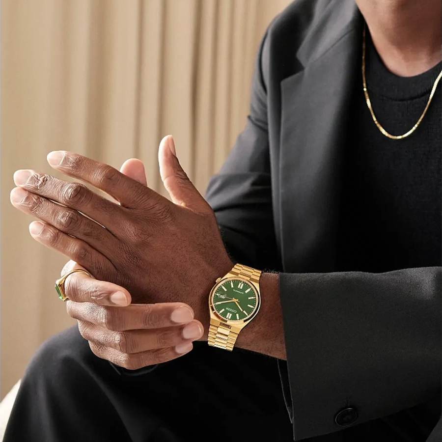 Citizen Tsuyosa Green Dial Men's Watch - NJ0152-51X