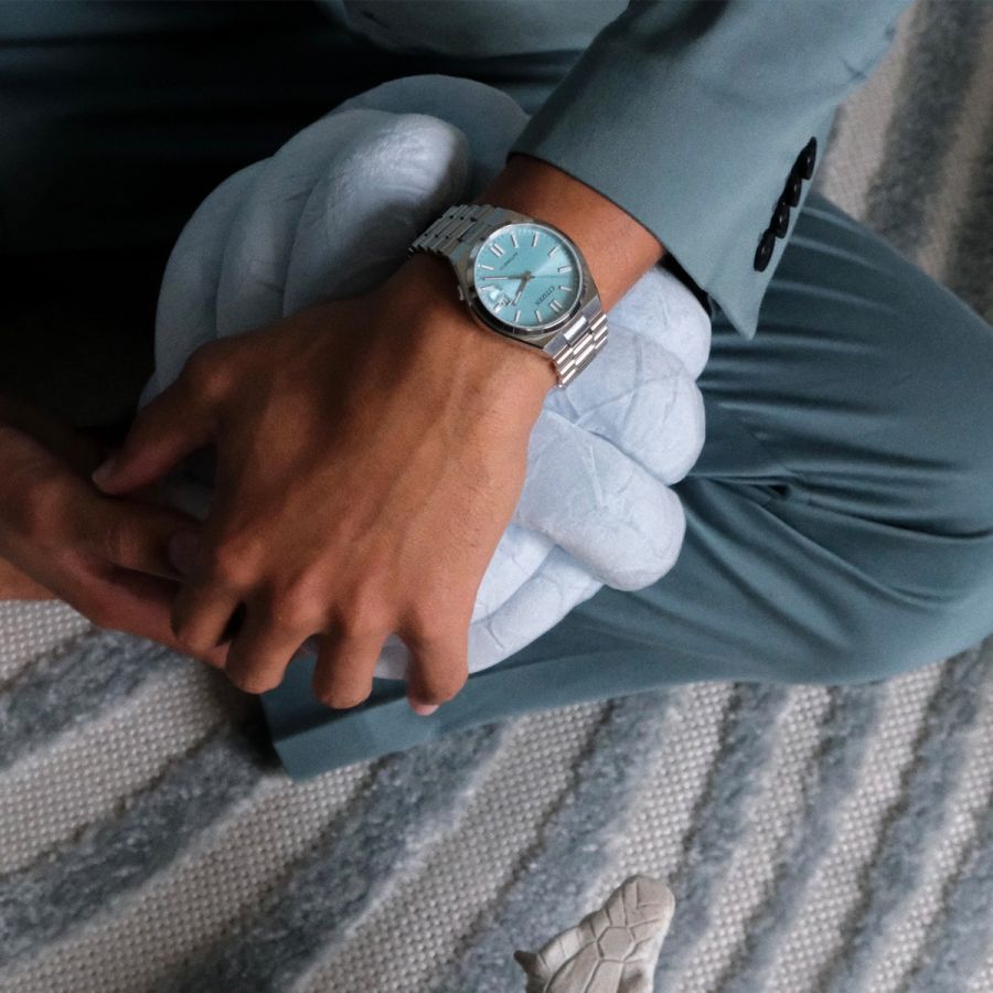 Citizen Tsuyosa Sky Blue Dial Men's Watch - NJ0151-53M