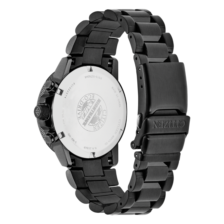 CITIZEN Eco-Drive ブラックダイヤル WR 20 bar Citizen JY8120-58E Promaster Skyhawk A-T Steel Black Dial