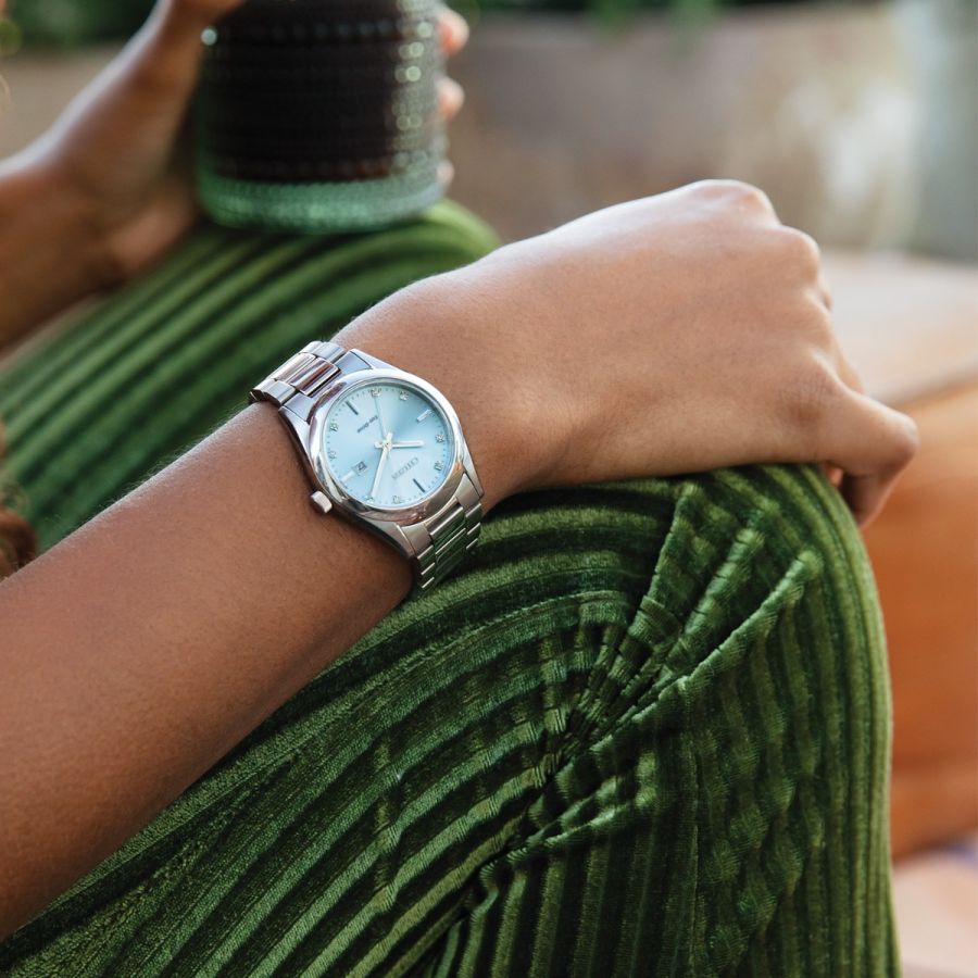 Citizen Sport Luxury Blue Dial Women's Watch - EW2700-54L