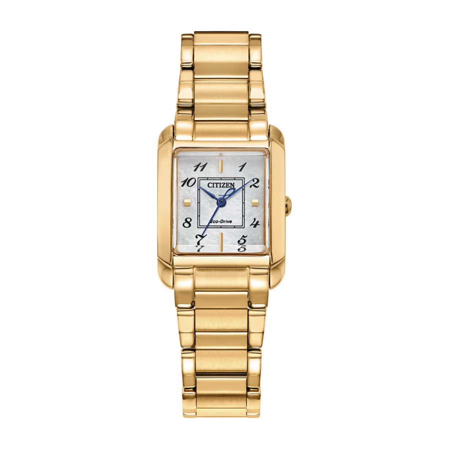 Citizen Bianca Gold Tone Pearl Women's Watch - EW5602-57D
