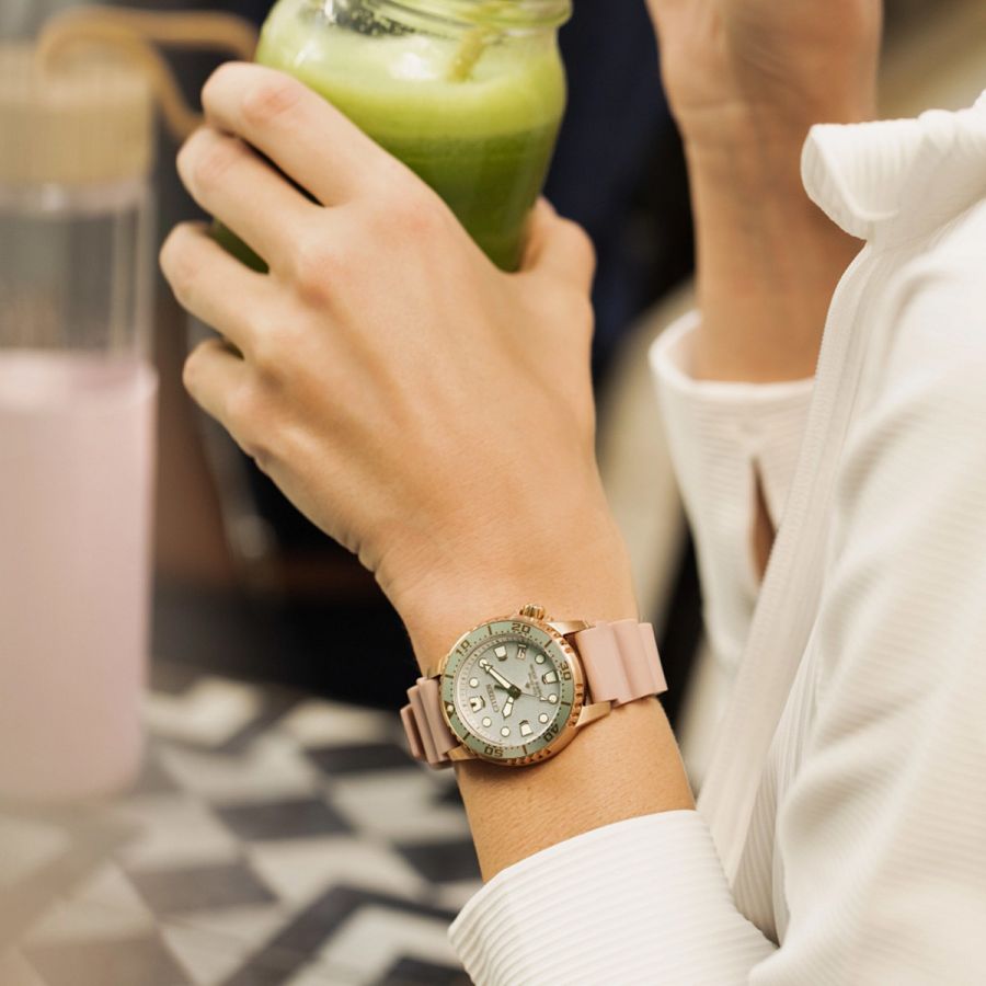 Citizen Promaster Dive Pink Strap Women's Watch EO2023-00A - Main Image