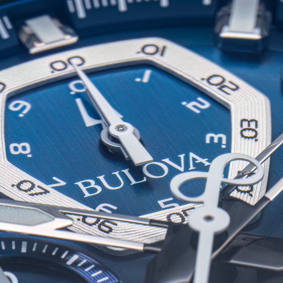 Bulova Precisionist Blue Dial Men's Watch - 96B349