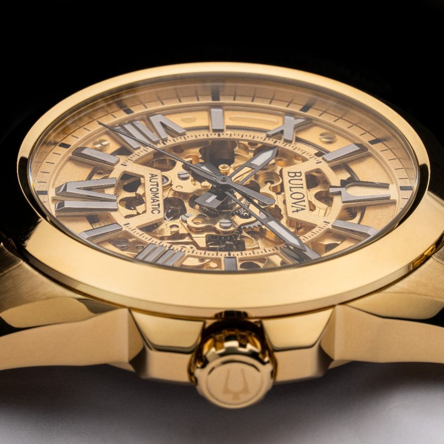 【日本未発売】SALE ブローバ Bulova Sutton 自動巻き 97L172 Bulova Sutton Automatic Gold Tone Women's Watch - 97L172
