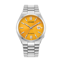 Citizen Tsuyosa Orange Dial Men's Watch - NJ0150-56Z