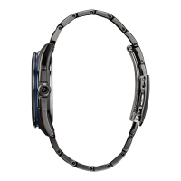 Citizen Weekender Blue Dial Gunmetal Bracelet Men's Watch - AW1147-52L