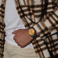 Citizen Tsuyosa Orange Dial Men's Watch - NJ0150-56Z