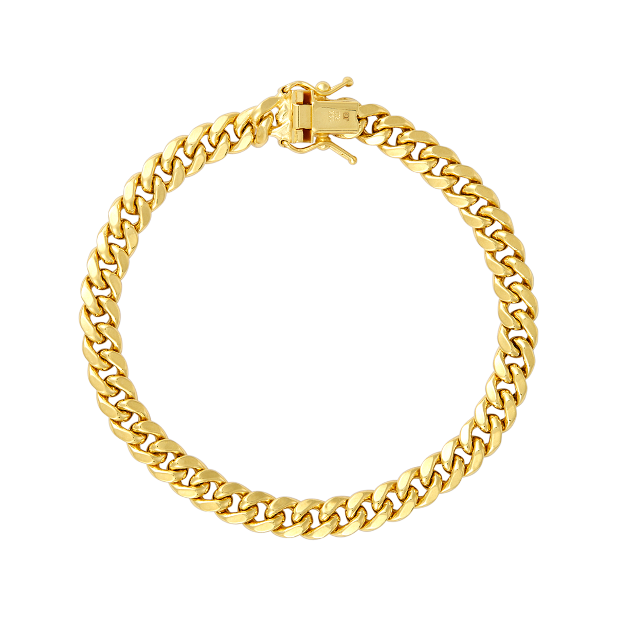 14K Yellow Gold 5mm Miami Cuban Bracelet