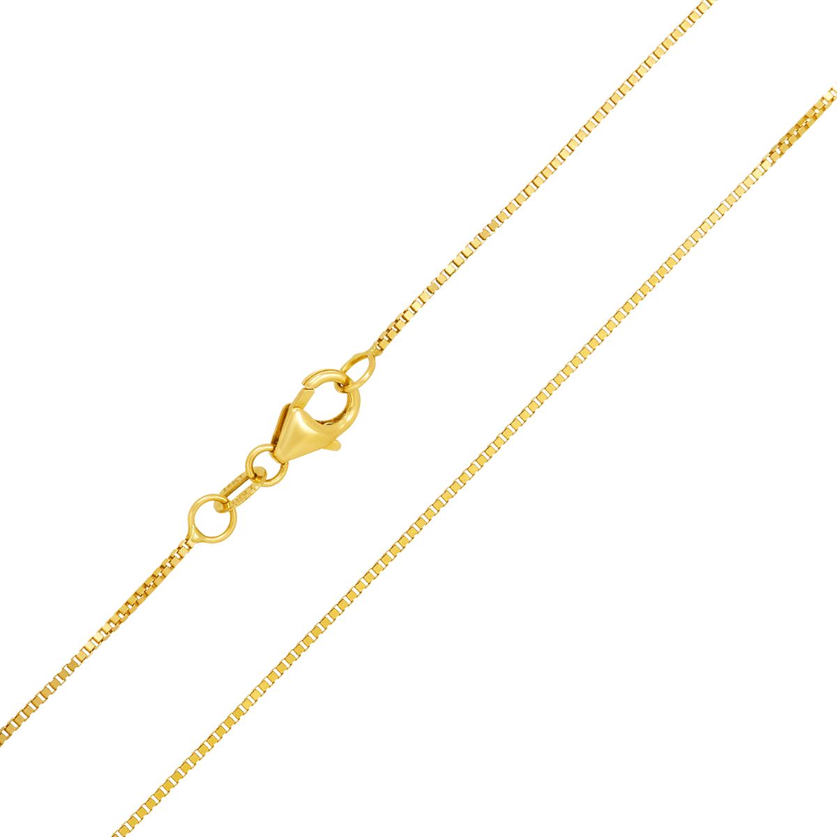 14K Yellow Gold .80mm 18-Inch Box Chain