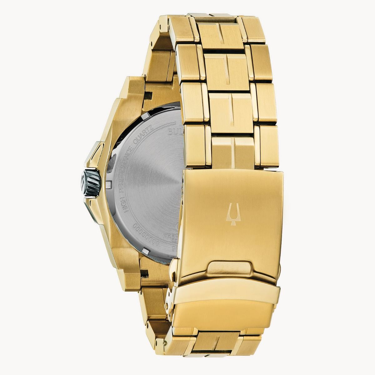 Bulova Precisionist Gold Tone Men's Watch - 98D156