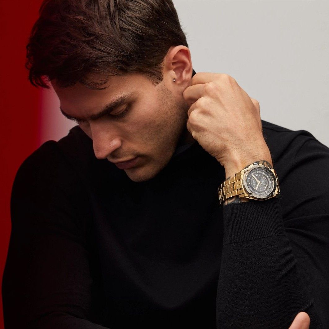 Bulova Precisionist Gold Tone Men's Watch - 98D156