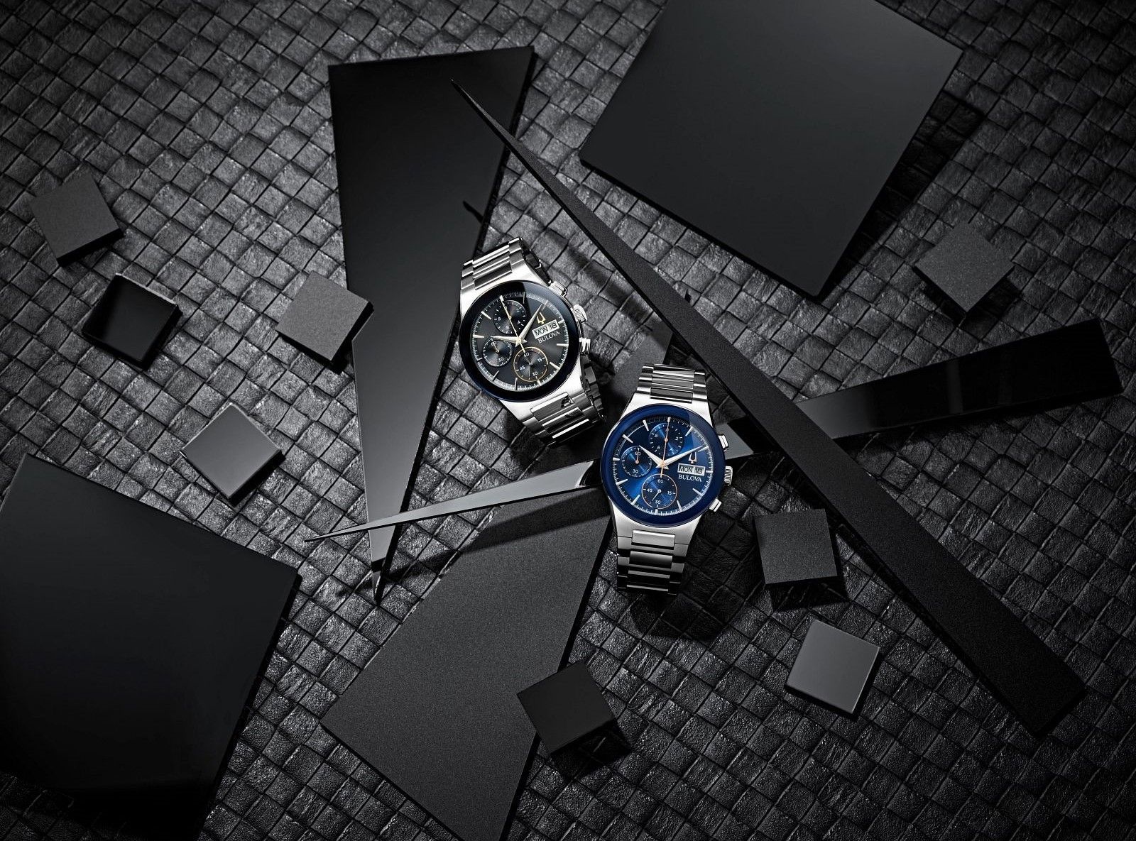 Bulova Millennia Gray Blue Dial Men's Watch - 98C143