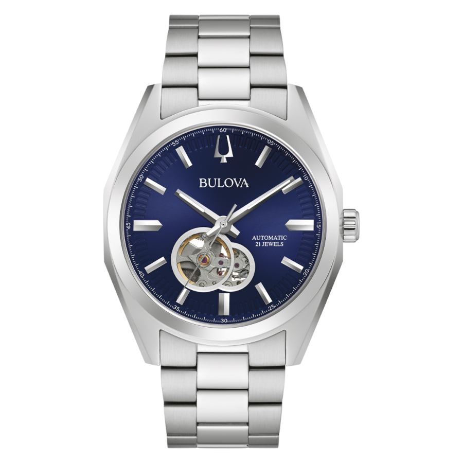 Bulova Surveyor Blue Dial Men's Watch - 96A275