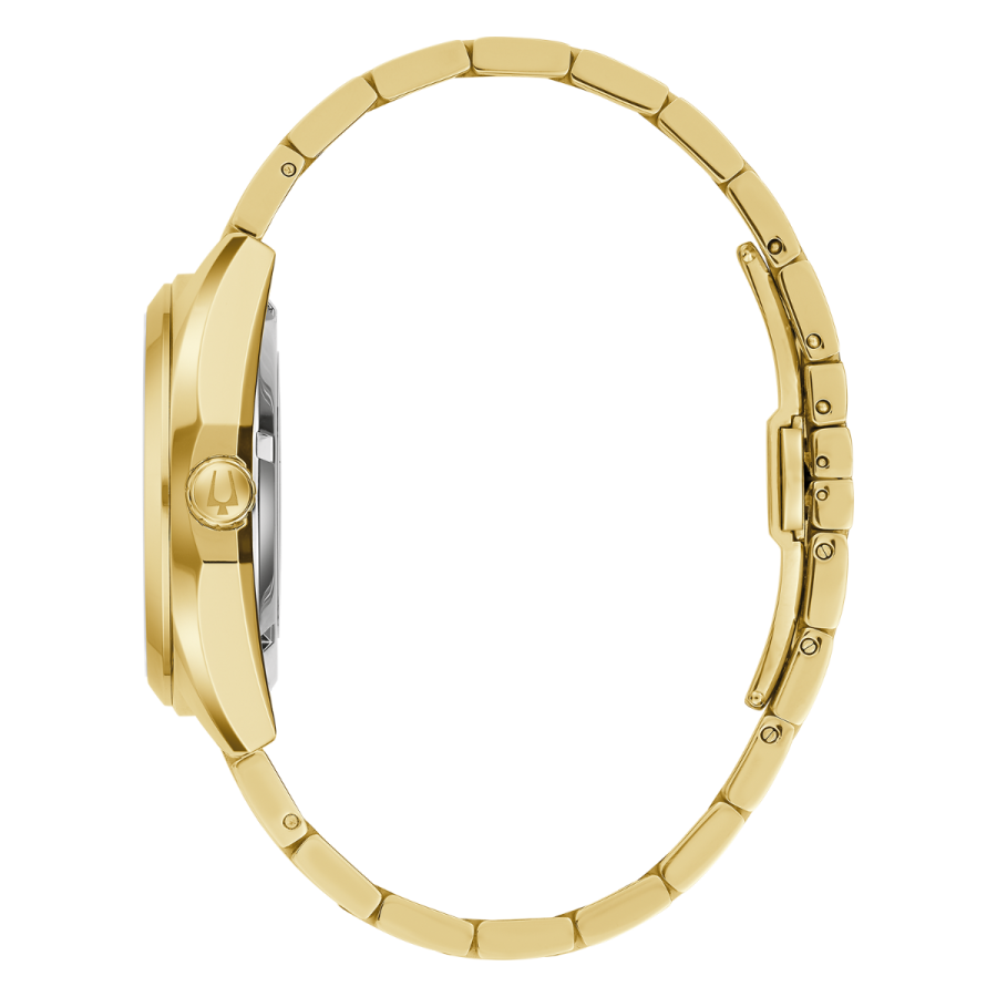 Bulova Surveyor Gold Tone Men's Watch - 97A182