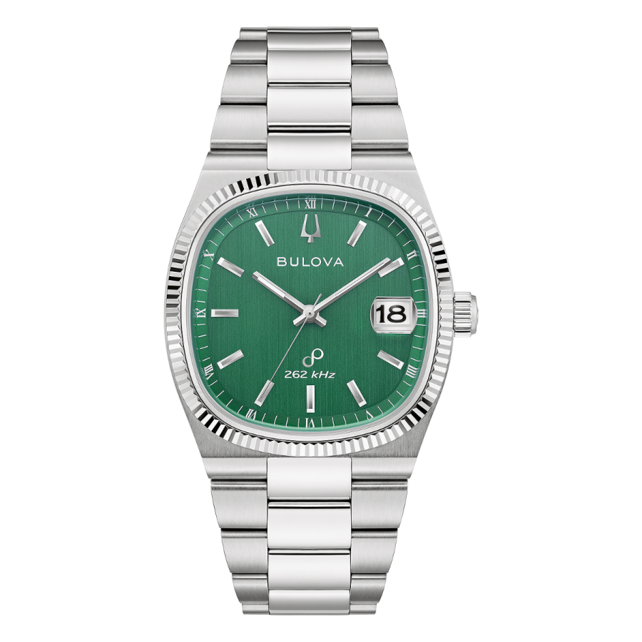 Bulova Seville Green Dial Men's Watch - 96B439