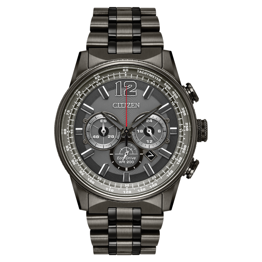 Citizen Nighthawk Charcoal Grey Men's Watch - CA4377-53H