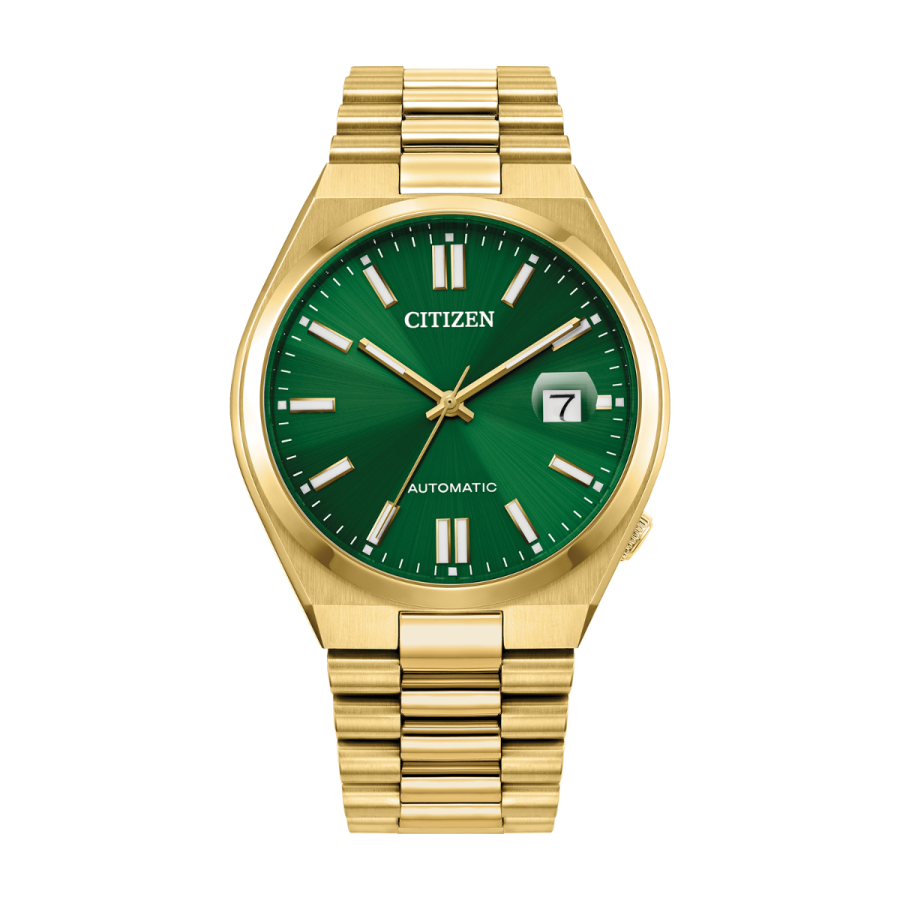 サイオス Citizen Tsuyosa Green Dial Men's Watch - NJ0152-51X