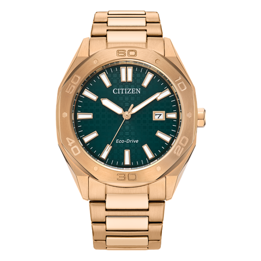 Citizen Brycen Green Textured Dial Men's Watch - BM7633-81X