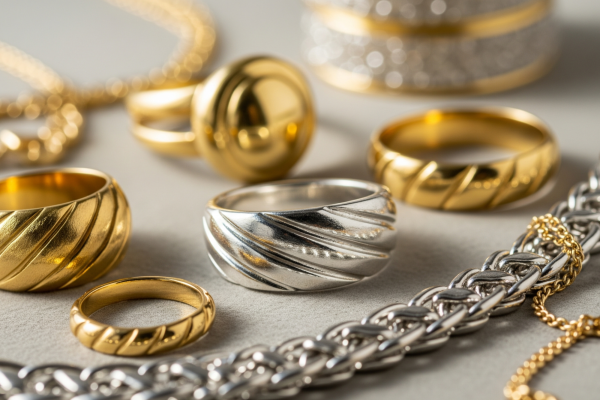Difference Between Gold and Silver Jewelry?